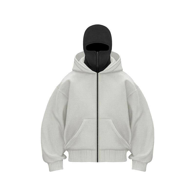 Ladies Oversized Hoodie Jacket with Full Zip Lune London