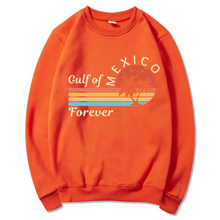 Sweat-shirt femme avec design graphique tropical et imprimé moderne Chic & Stil