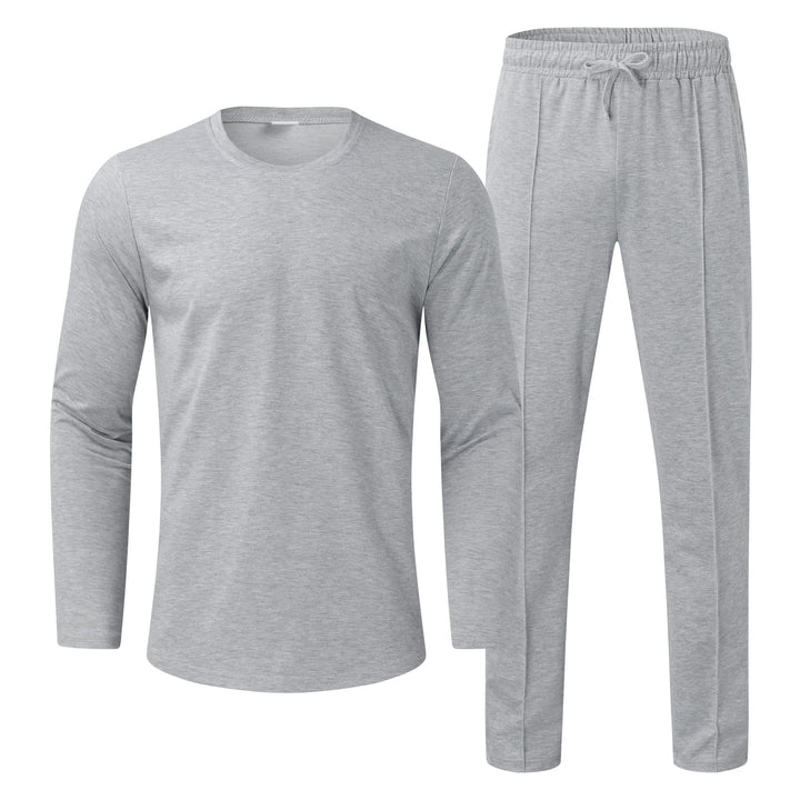 Men Long Sleeve Functional T-Shirt and Comfortable Jogging Pants Lune London