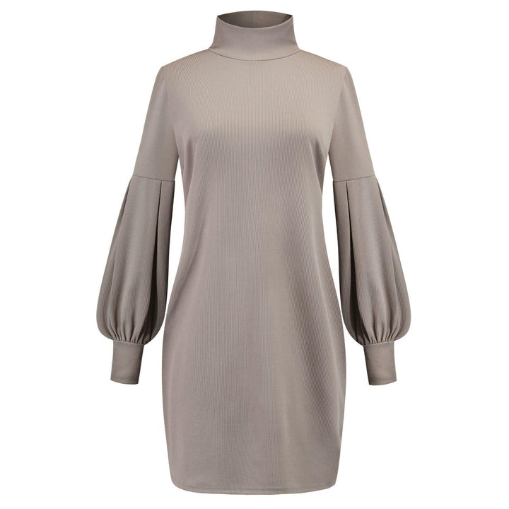 Dresses for women with high collar and voluminous sleeves Lune London