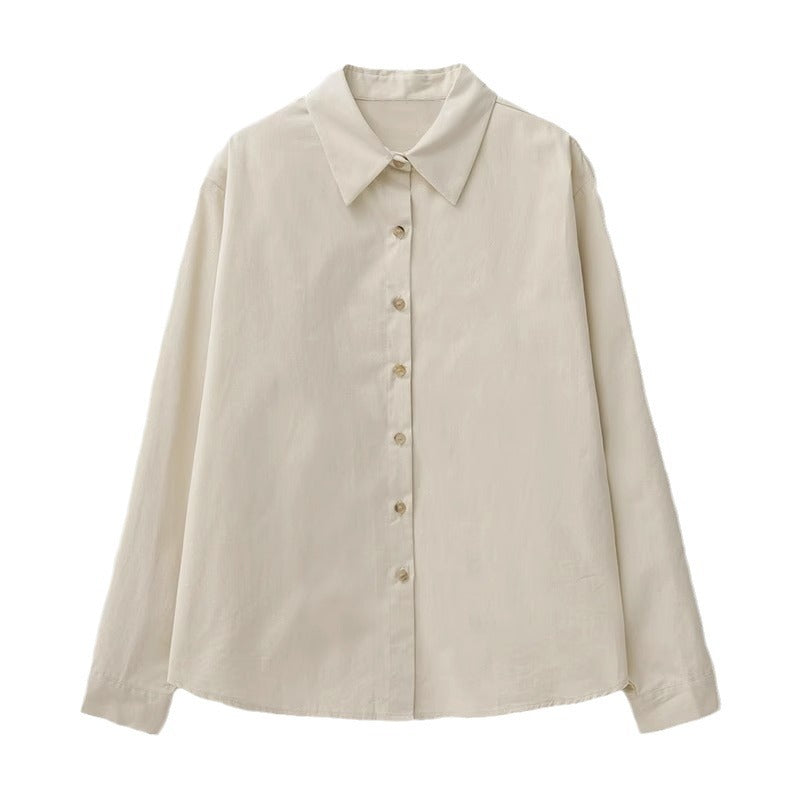 Blouse Élégante et Ample pour Femme avec Col Étroit Chic & Stil
