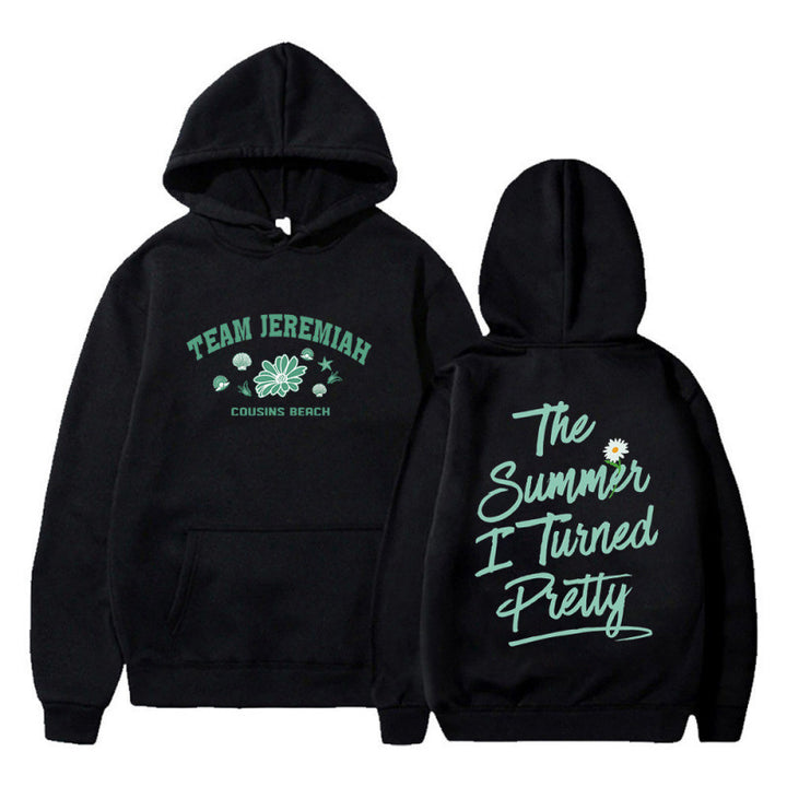 Sweat à capuche pour femmes avec imprimé floral et imprimé créatif Chic & Stil