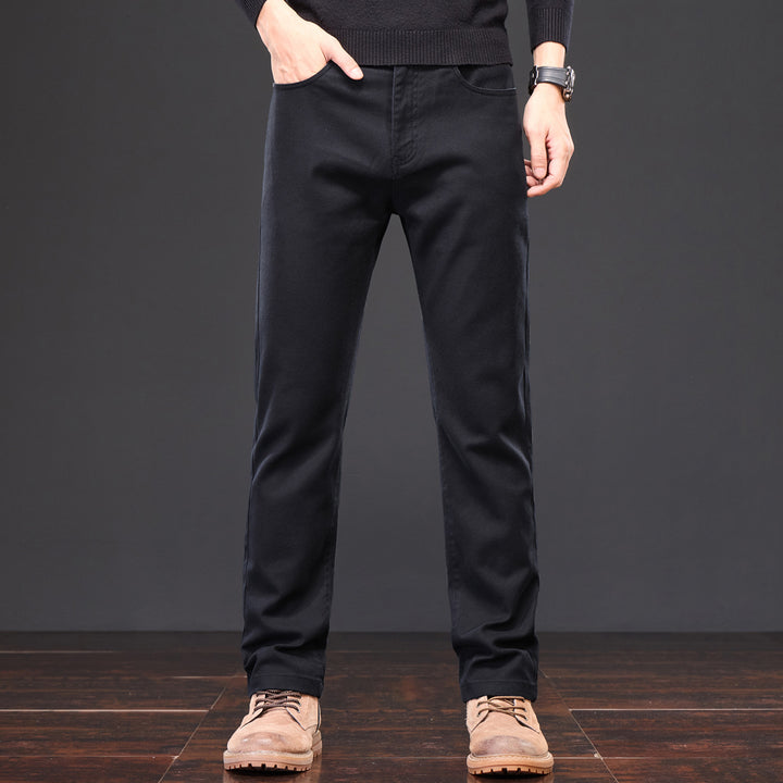 Casual chino pants for men with elastic waist and modern details Lune London