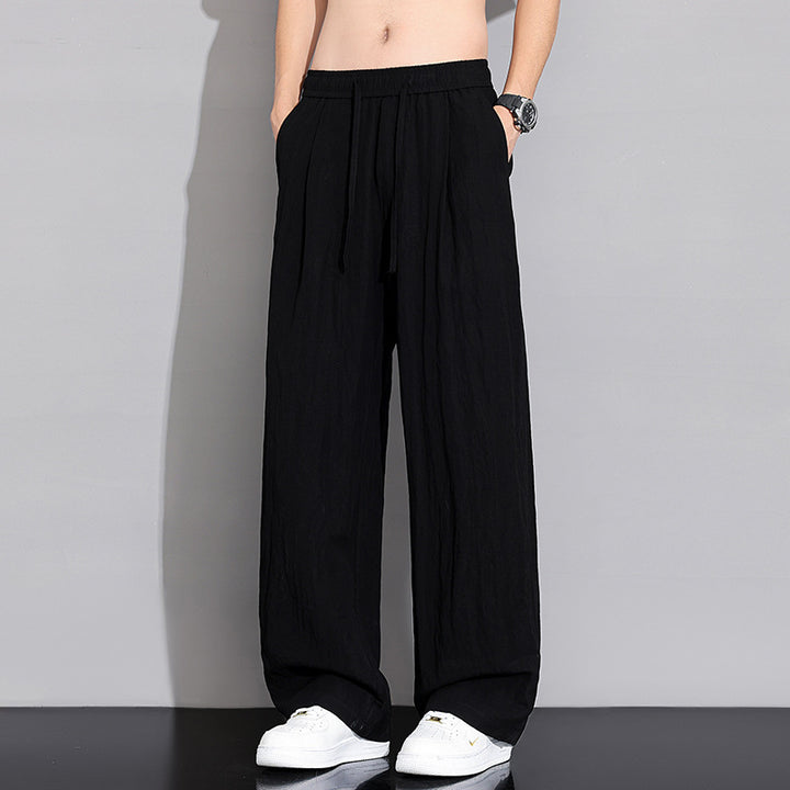 Pantalon en lin décontracté pour hommes Chic und Stil