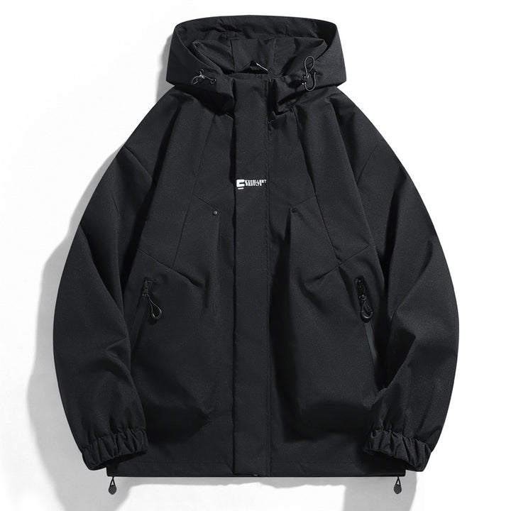 Functional outdoor jacket for men with water and wind protection Lune London