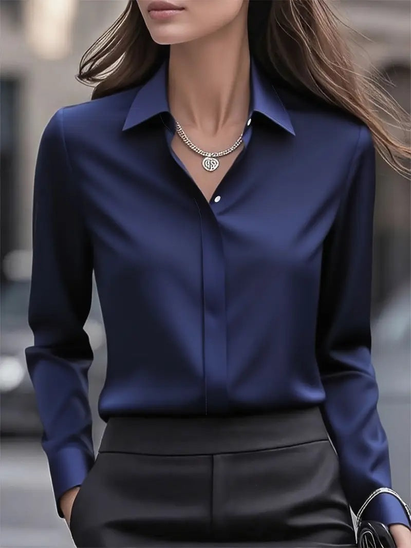 Lune London | Women's Elegant Silk Blouse Timeless