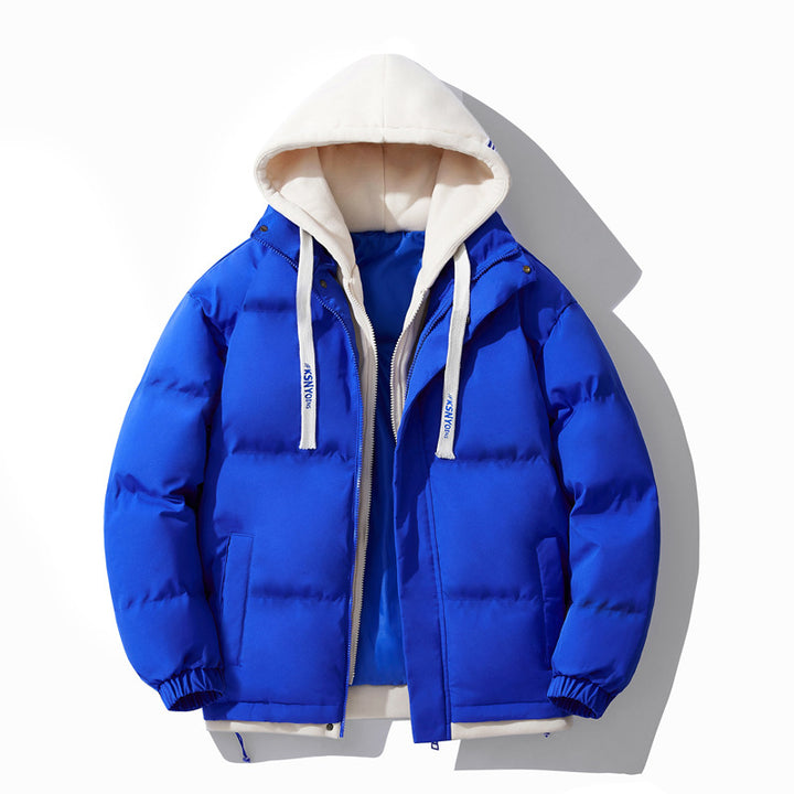 Elegant women's padded down jacket with removable hood Lune London