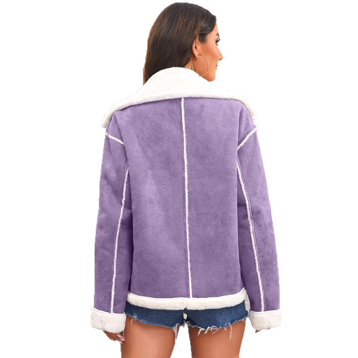 Women's oversized cozy jacket with luxurious faux fur Lune London