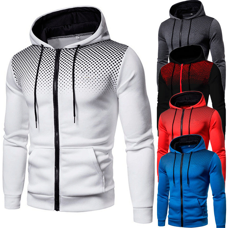 Men's Athletic Hoodie with Breathable Mesh Structure Lune London