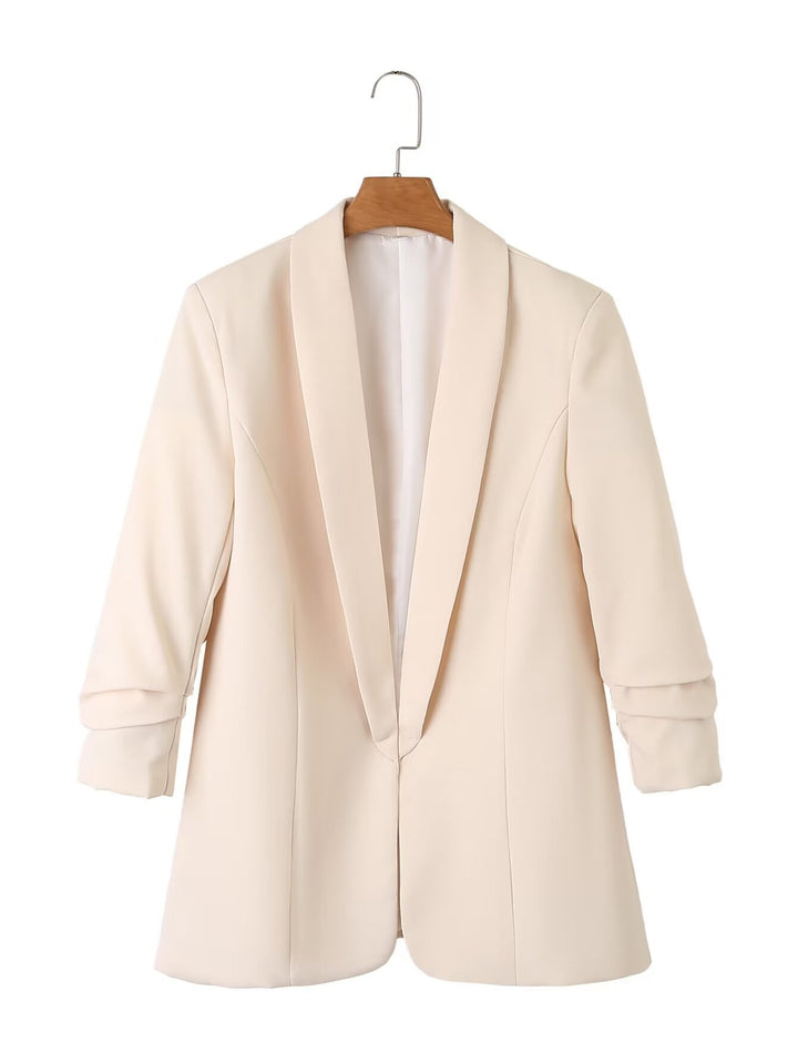 Oversized women's jacket without closure Lune London
