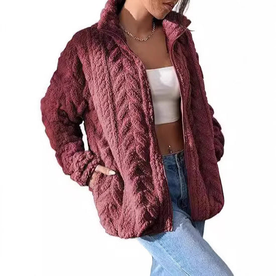 Ladies Comfortable Fleece Jacket Lune London