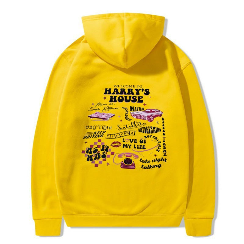 Women's Hooded Sweatshirt with Unique Graphic Design Lune London
