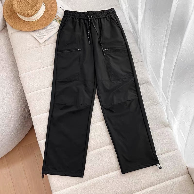 Pantalons légers et respirants pour femmes en extérieur avec taille ajustable Chic & Stil