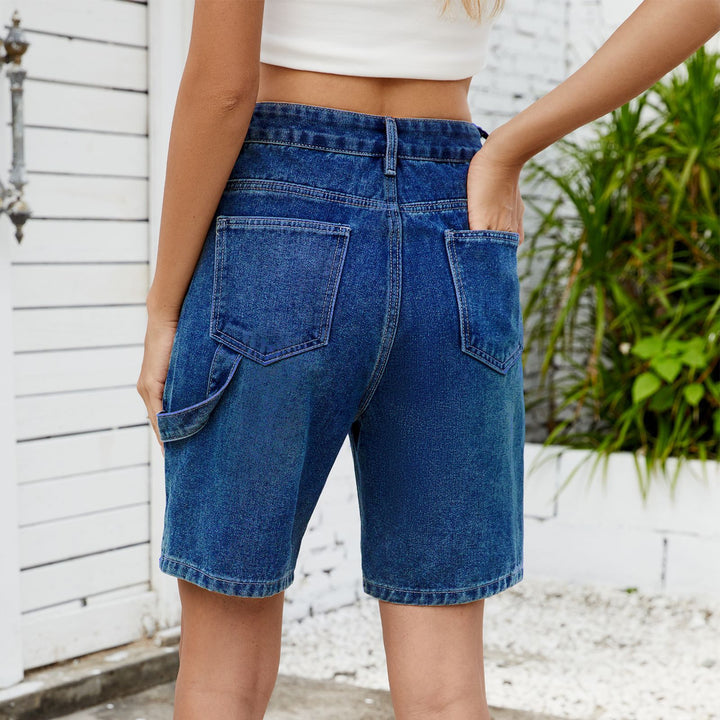 Lune London Utility Denim Shorts for Women