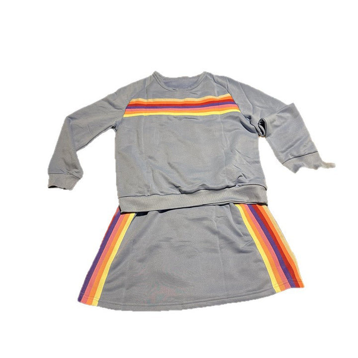 Lune London Women's Sport Sweatshirt and Skirt Set