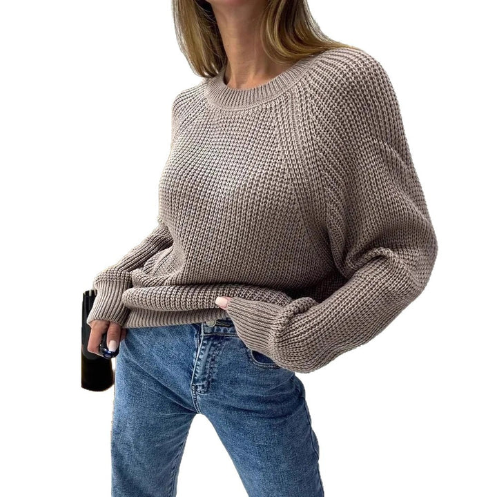 Women's sweater with a loose knit structure and a casual fit Lune London