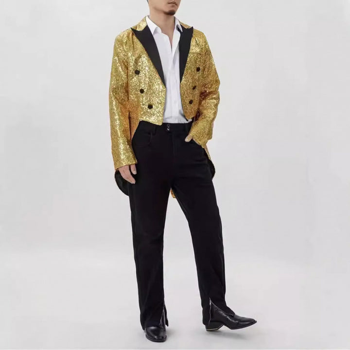 Veste de smoking à paillettes élégante pour homme Lune London