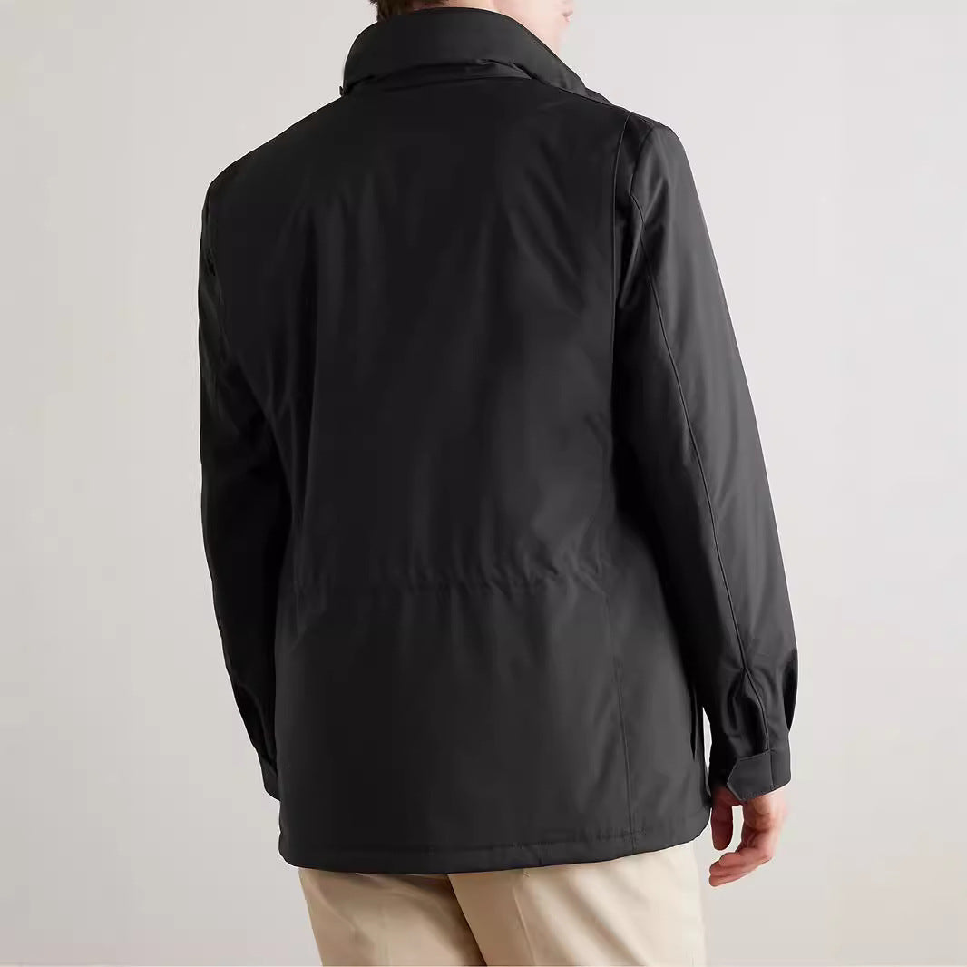 Functional jacket for men with an urban style featuring practical pockets Lune London
