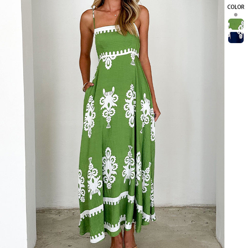 Summer dress for women with elegant embroidery Chic & Stil