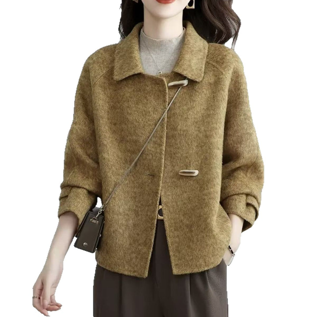 Cardigan confortable pour femmes avec des détails de bouton modernes Chic & Stil