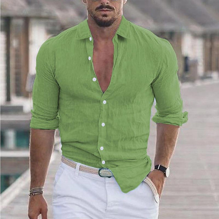 Herren Hemd mit modernem Schnitt und taillierter Passform von Lune London