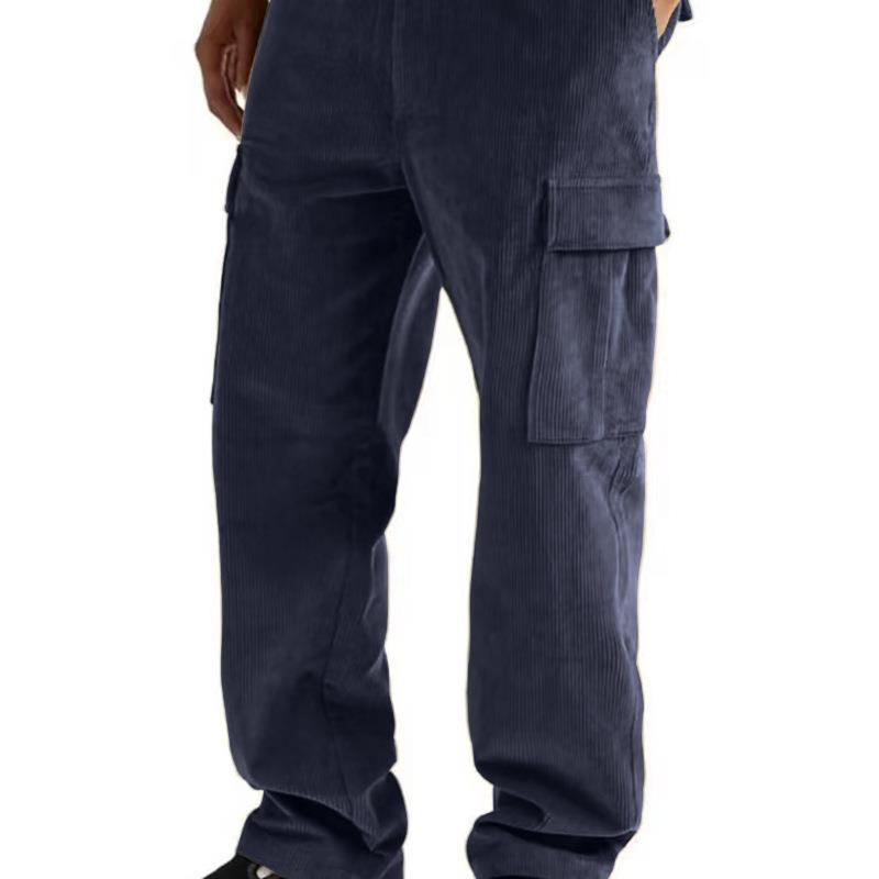 Men's cargo pants with elastic waistband and practical side pockets Lune London