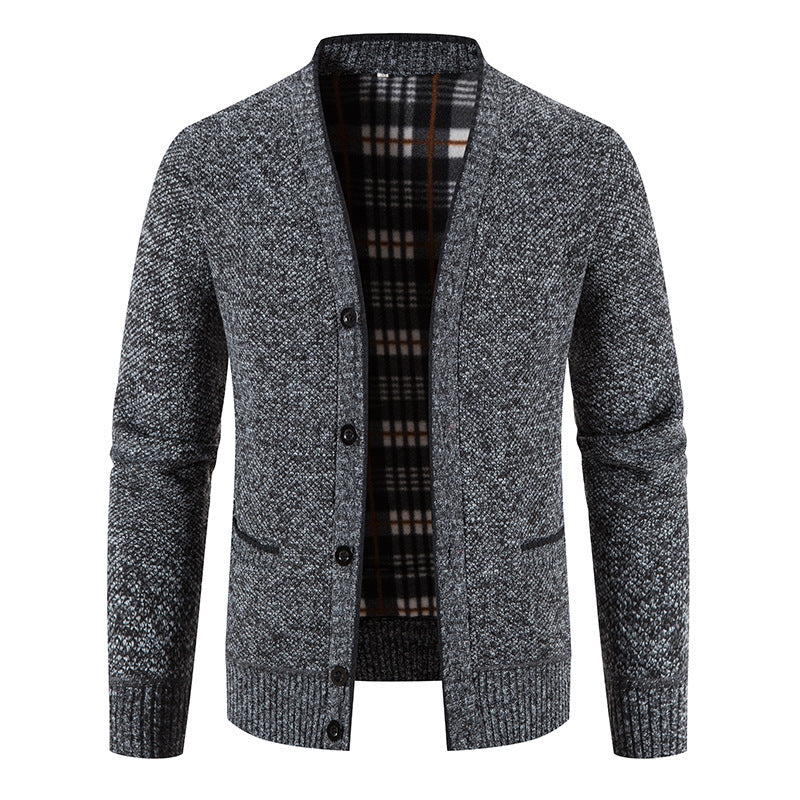 Men's knit jacket with modern design and classic fit Lune London