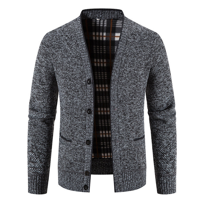 Men's knit jacket with modern design and classic fit Lune London