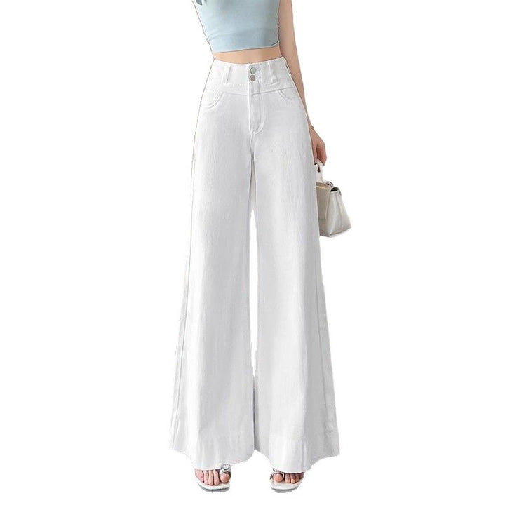 Pantalons en denim amples pour femmes Chic & Stil