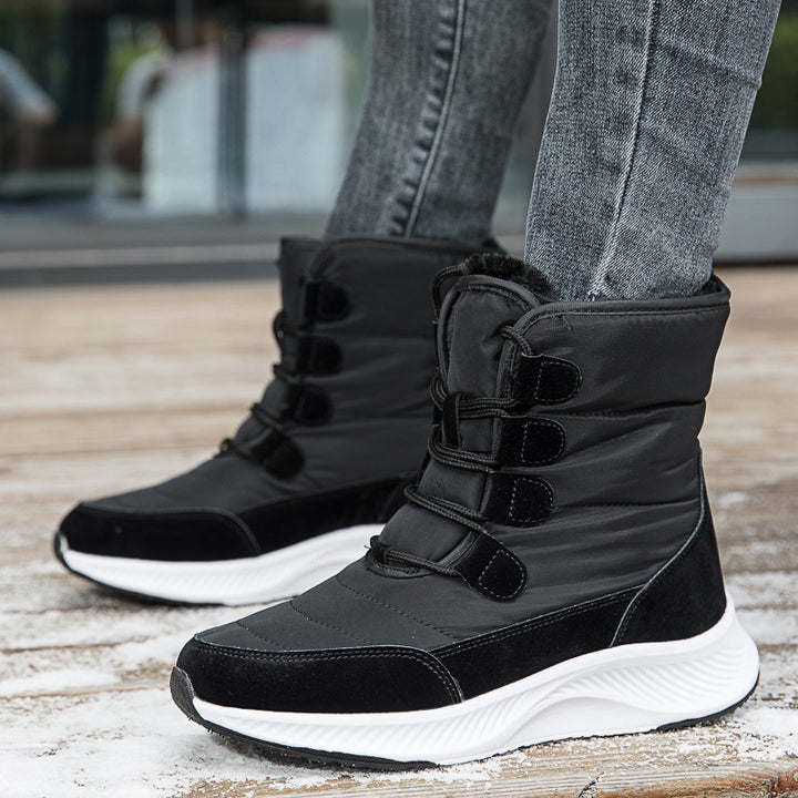 Winter sneaker boots for women with insulating lining and non-slip sole Lune London