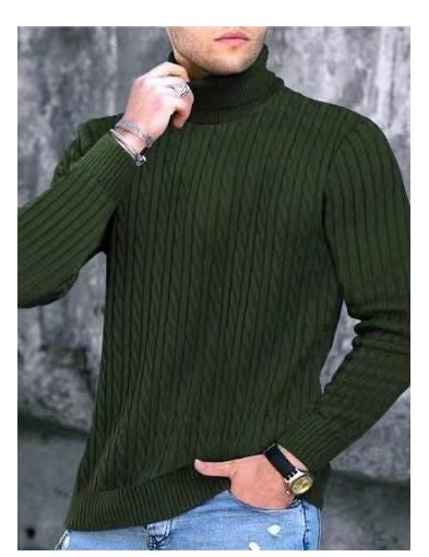 Men's turtleneck sweater in comfortable knit Lune London