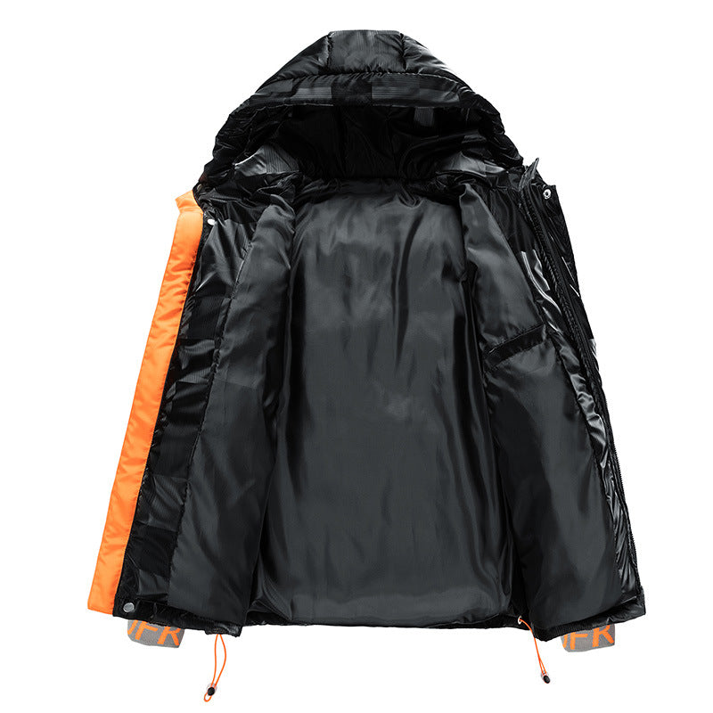 Women's insulated functional jacket with removable hood and trendy accents Lune London