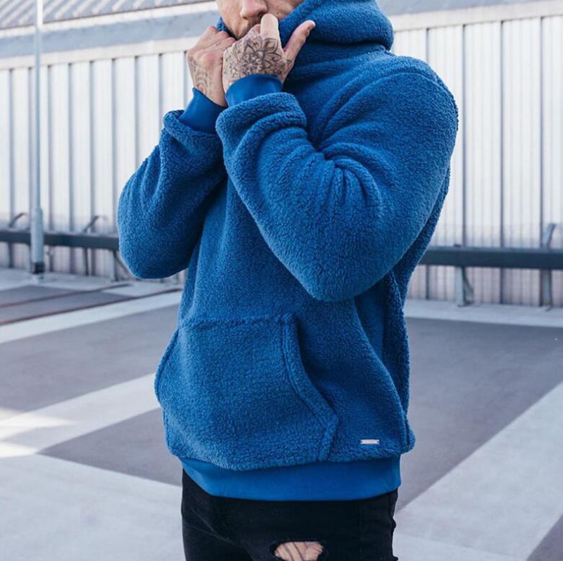 Men's cozy hoodie with kangaroo pocket Lune London