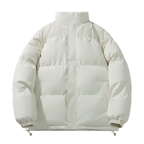 Ladies quilted winter coat with insulating lining and high collar Lune London