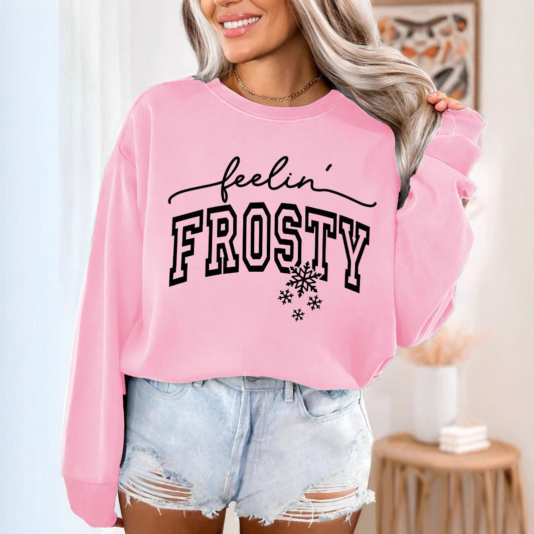 Sweat à capuche pour femmes avec impression graphique Chic & Stil