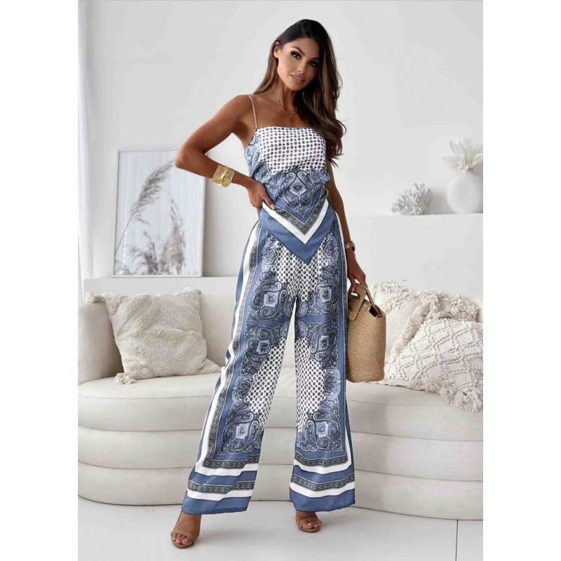 Ladies elegant loose jumpsuit Lune London