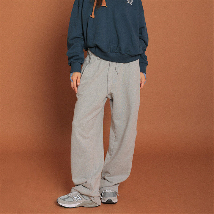 Pantalons de jogging décontractés pour femmes avec une taille élastique et une taille réglable Chic & Stil