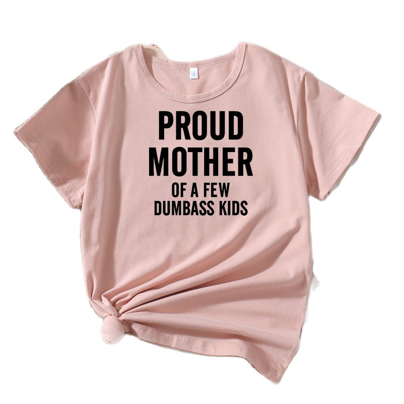 Women graphic comedy text T-shirt Lune London