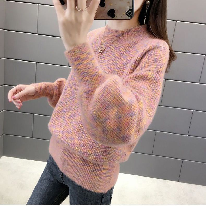 Pull en maille confortable pour femmes avec dégradé coloré Chic & Stil