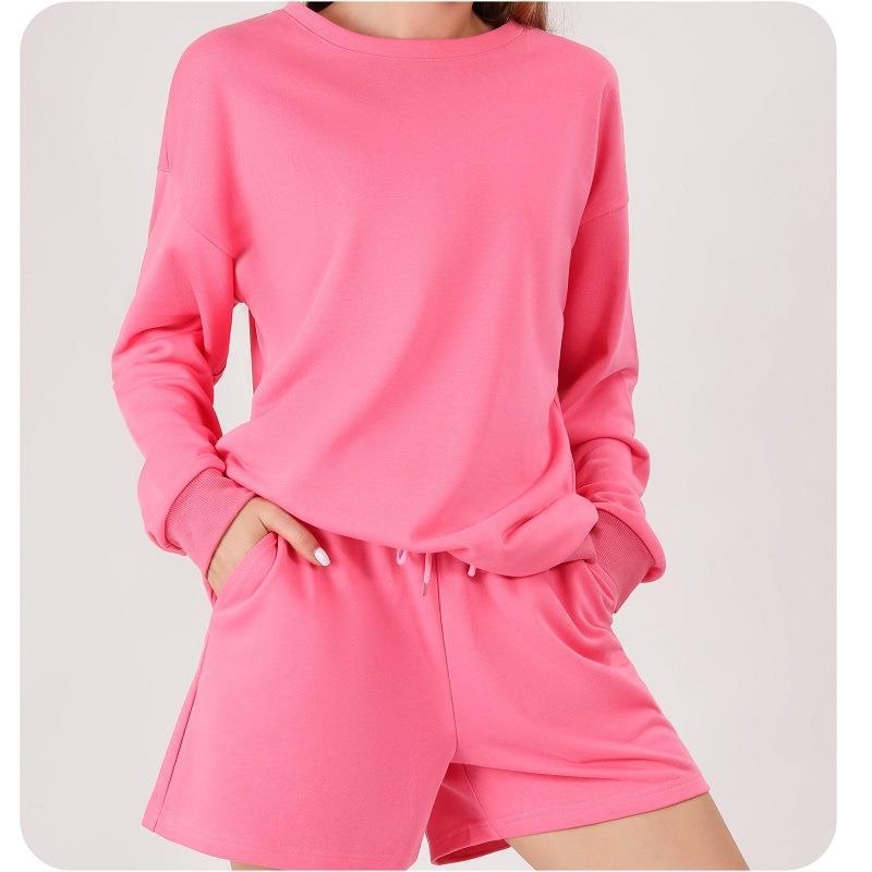 Ladies Chic and Stylish Casual Set with Short and Long Sleeves