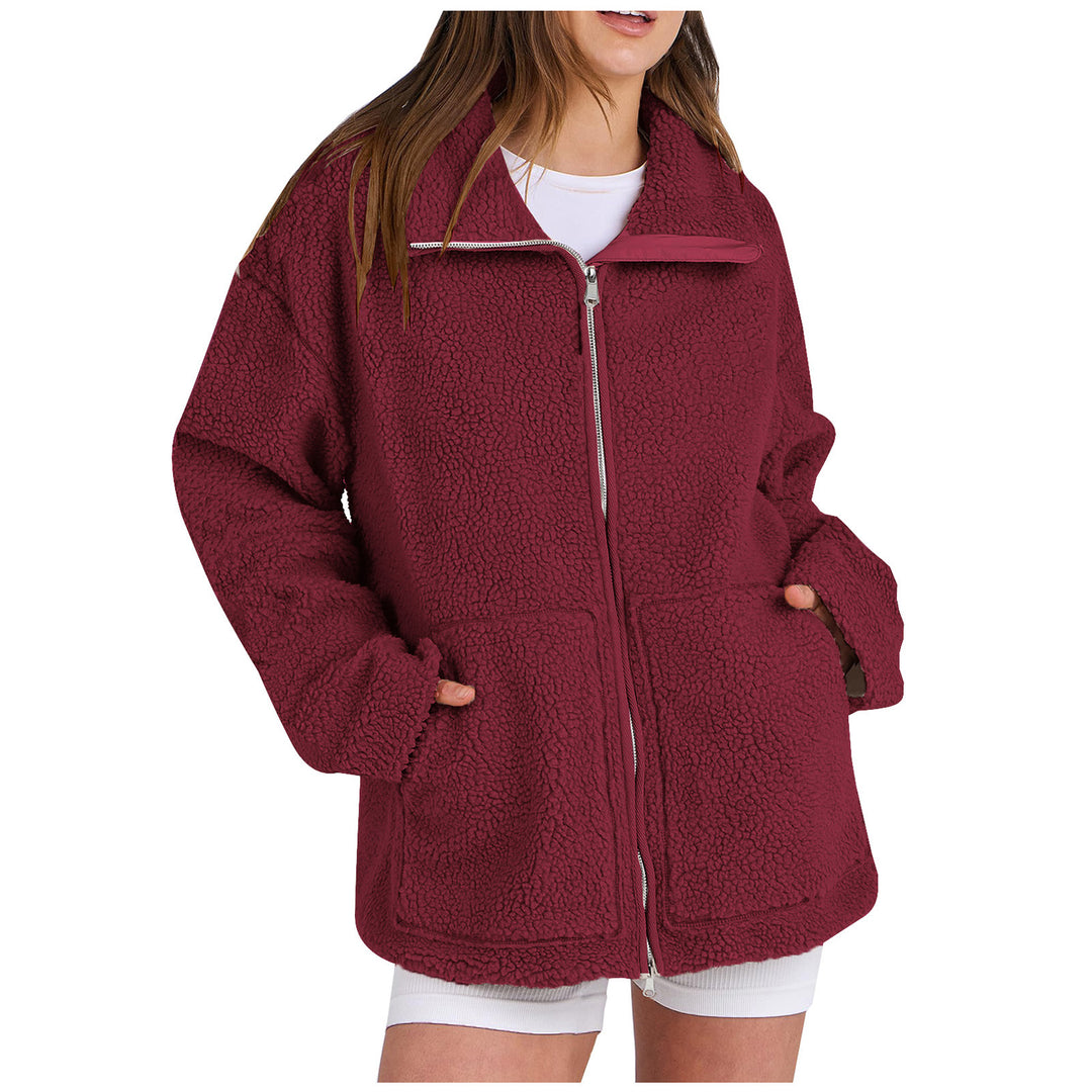 Ladies Comfortable Chic Fleece Sweatshirt