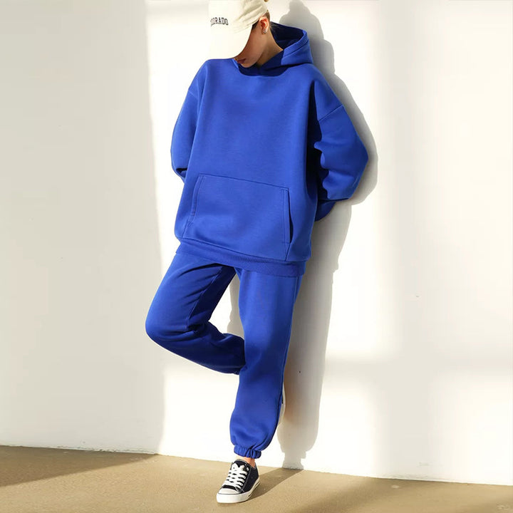 Women comfortable hoodie and jogger pants set Lune London