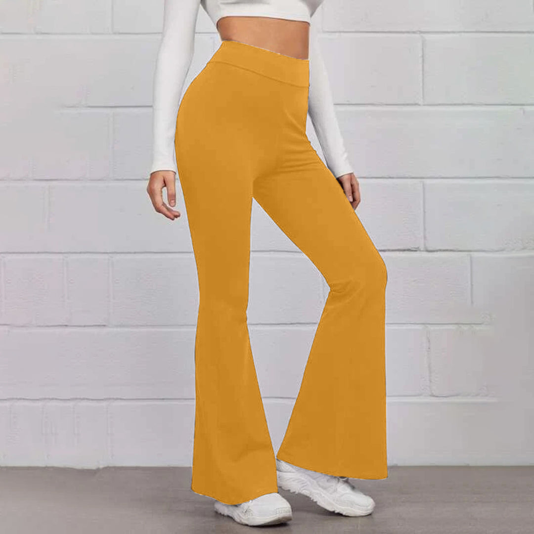 Women's High Waist Flared Pants Chic & Stil