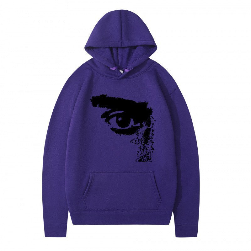 Women’s hoodie with modern, artistic print Chic & Stil