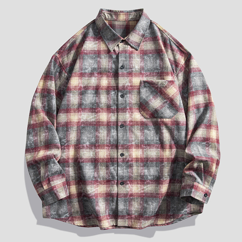 Casual plaid shirt for men Lune London