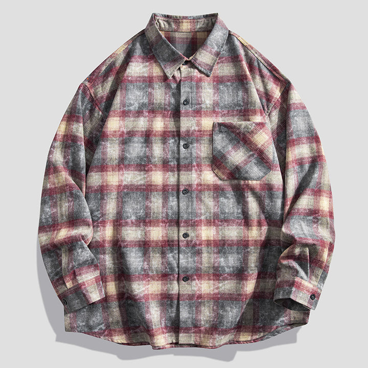 Casual plaid shirt for men Lune London