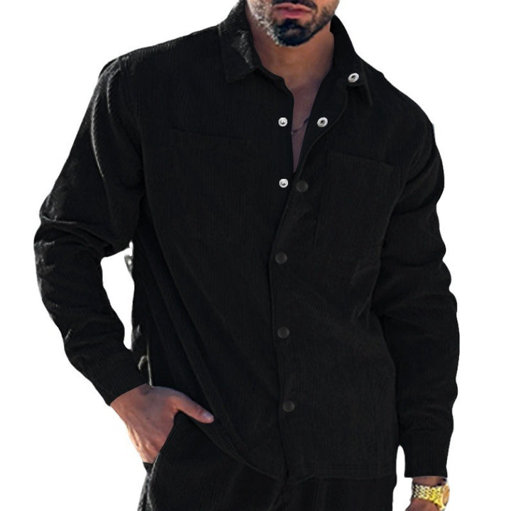 Structured flannel jacket for men Lune London