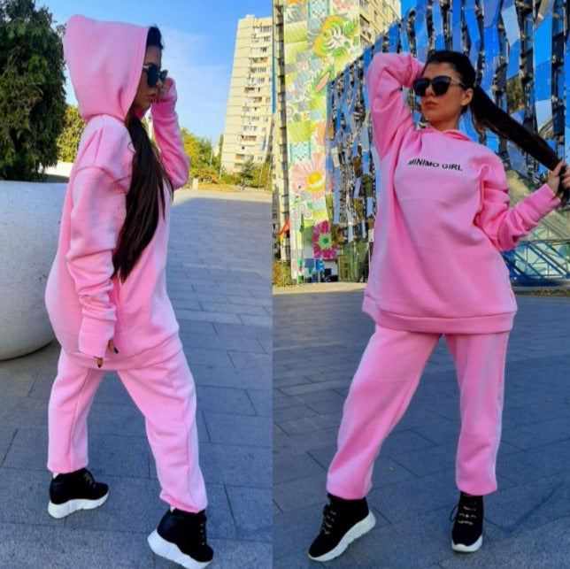 Women's oversized hoodie and jogger pants set Lune London