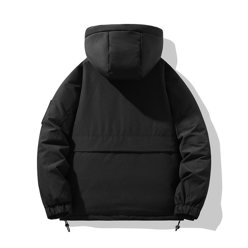 Insulated transitional jacket for men with practical inner lining Lune London