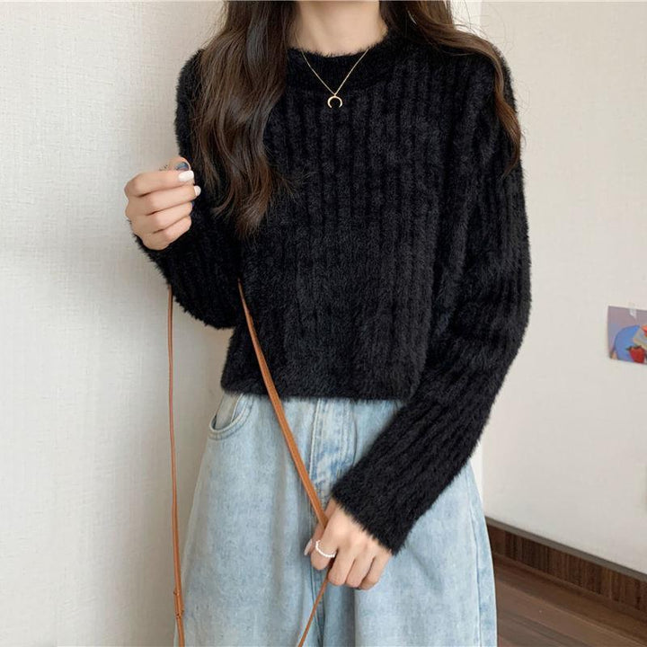 Pull en tricot confortable pour femmes avec un matériau doux Chic & Stil